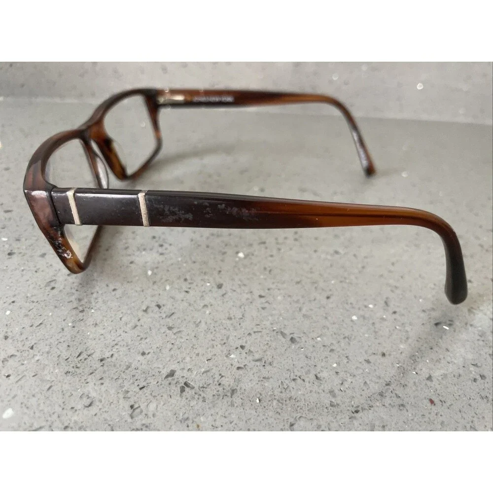 JONES NEW YORK EYEGLASSES FRAMES ONLY J512 BROWN TORTOISE FULL RIM 54-21-145